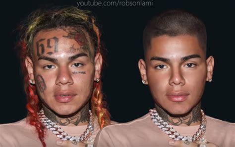 tekashi antes de tatuarse|5 FOTOS de Tekashi 6ix9ine que muestran su。